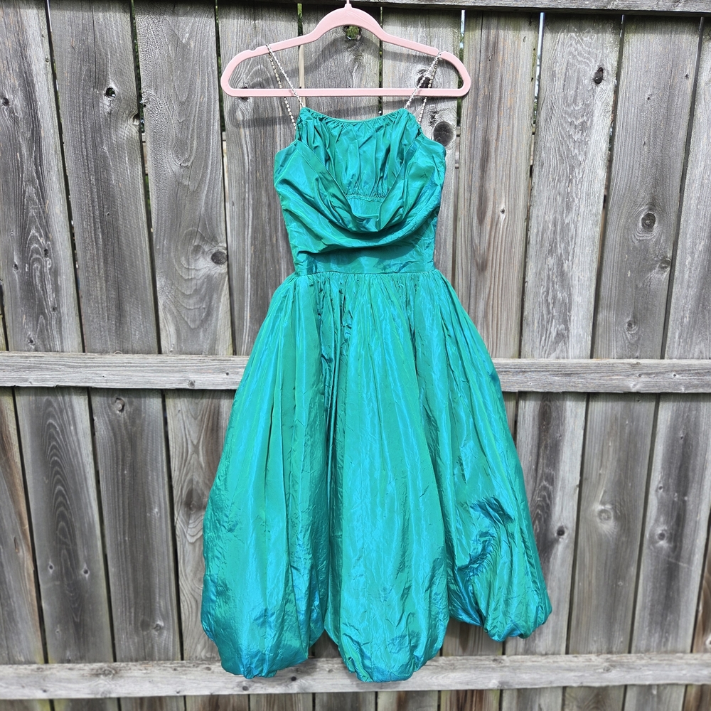 Stunning Teal Prom Dress